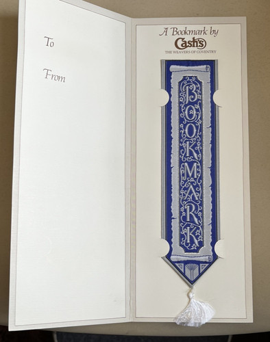 Cash woven silk - cash's, bookmark