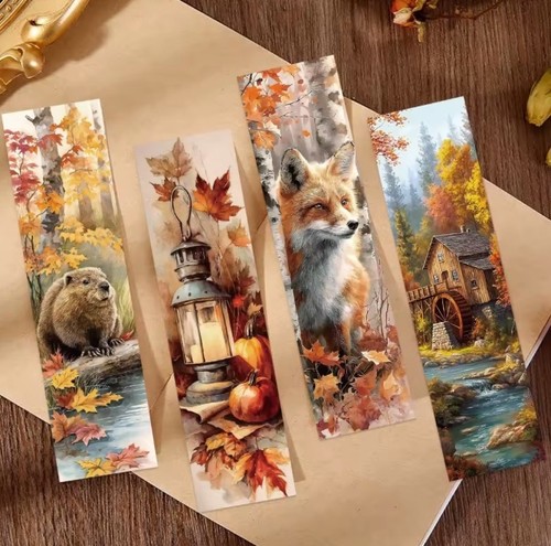 Bookmarks autumn set of - autumn,