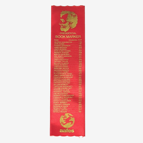 Woven bookmark usa - bookmark, presidents