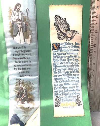 Rare unused woven - rare, silk