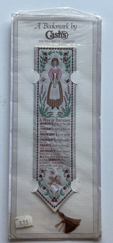 Cash woven silk bookmark a - silk,