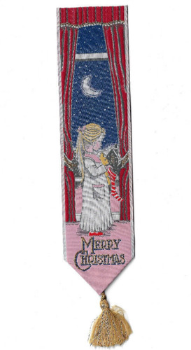 Cash woven silk - woven, bookmark