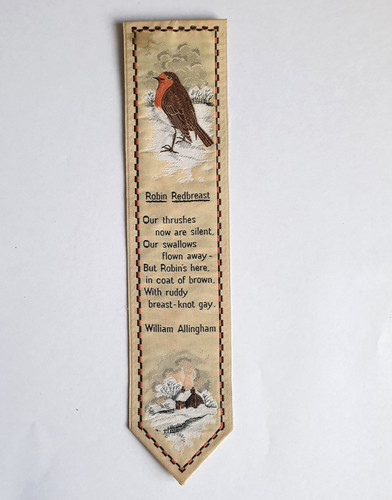 Cash silk woven bookmark - cash's,
