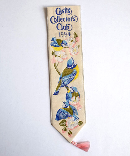Cash silk woven bookmark - woven,