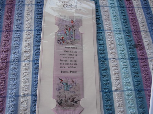 Cashs silk woven bookmark - cashs,