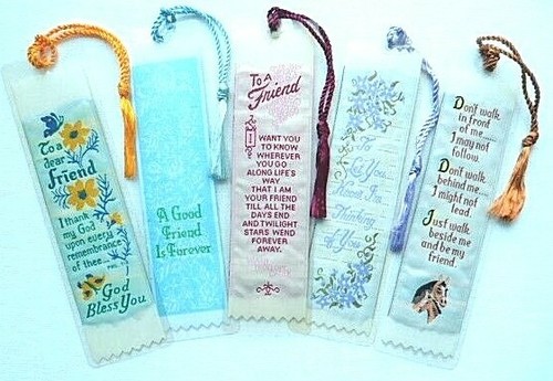 Friendship bookmarks woven - ,